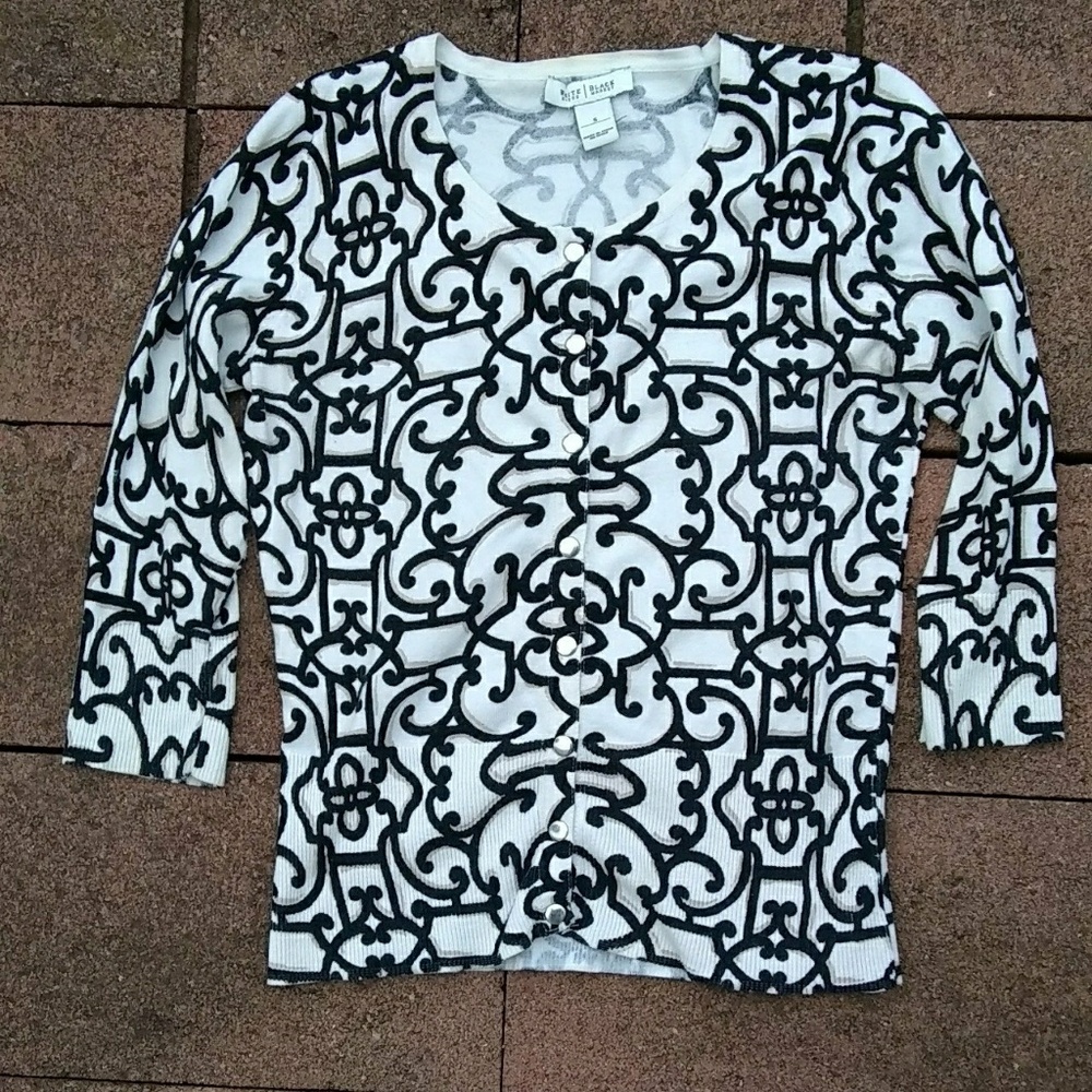 Patterned Cardigan